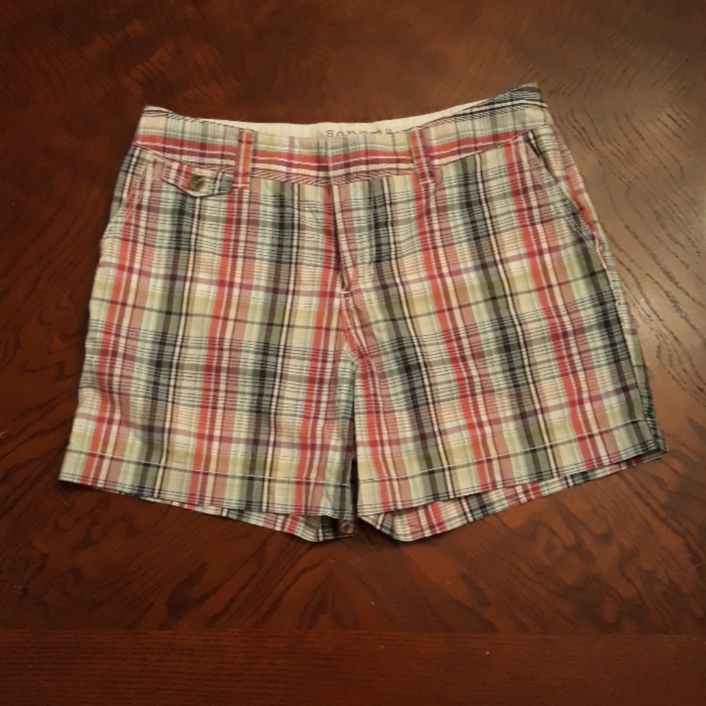 SONOMA Plaid Shorts